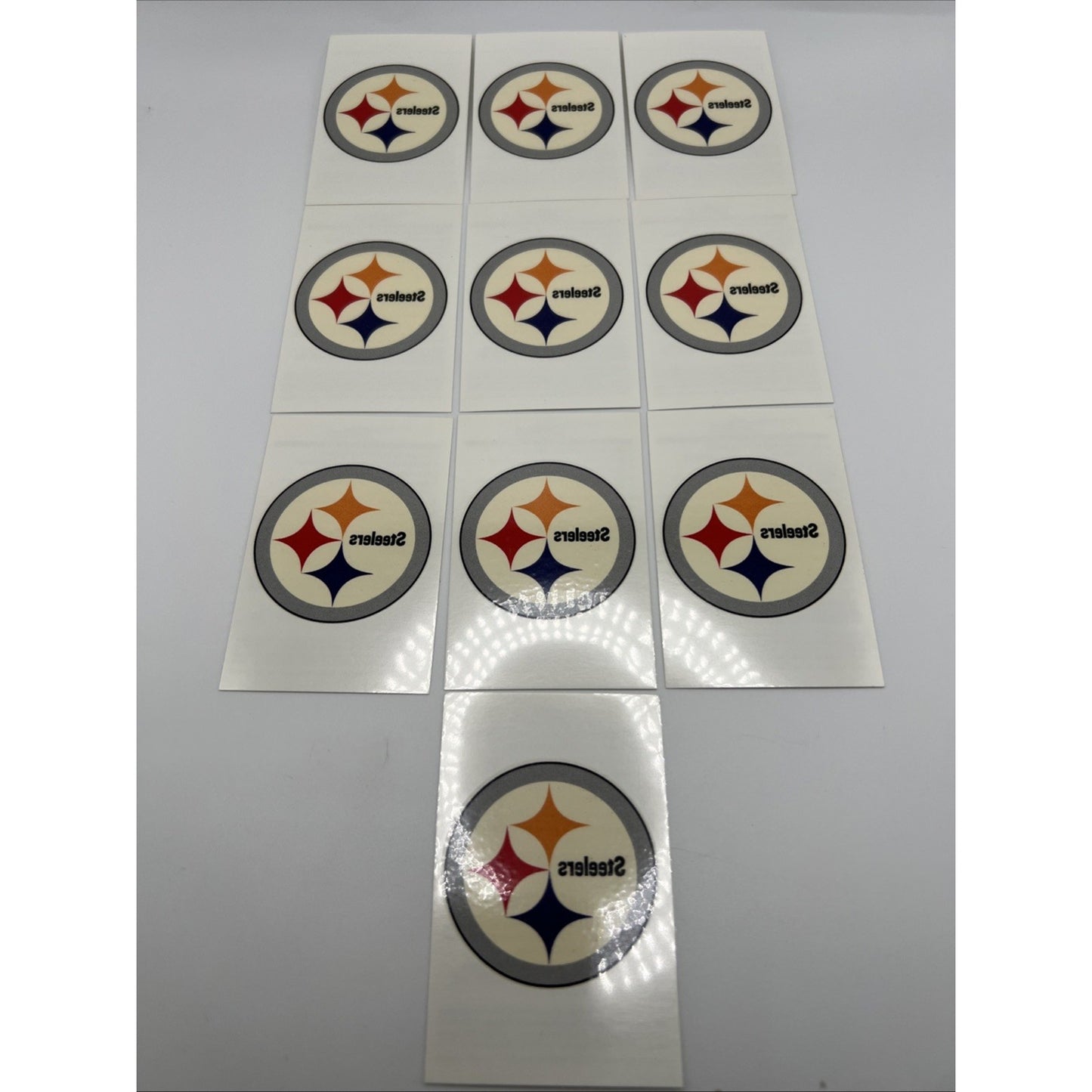 NFL Pittsburgh Steelers Temporary Tattoo Pack Of 10 Face Body Tattoos Football