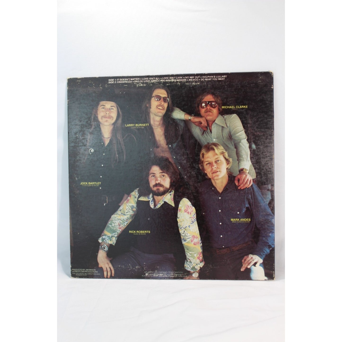 Firefall Self-Titled Record Audio Tested Video Music Album Used