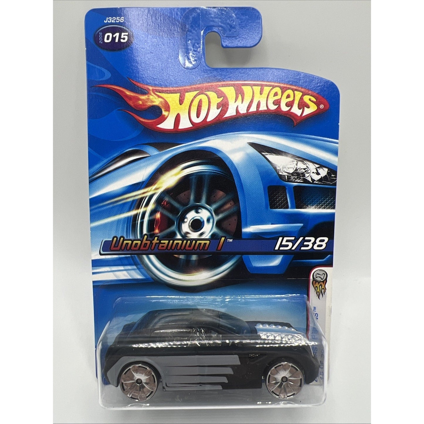 Hot Wheels 2006 First Editions 15 of 38 Unobtainium I 15/38 2006 #015 Black