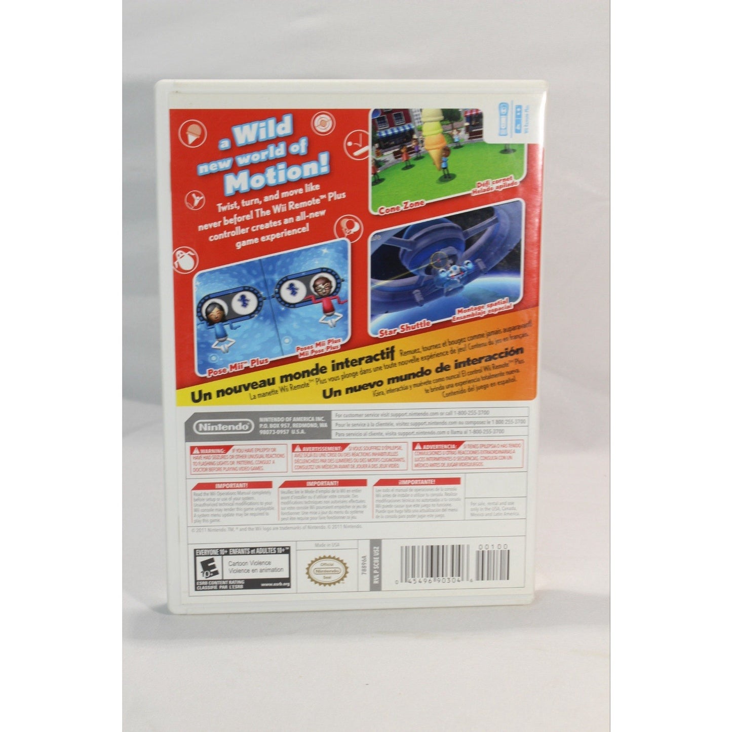 Wii Play Motion Nintendo Wii 2011 Video Game Tested