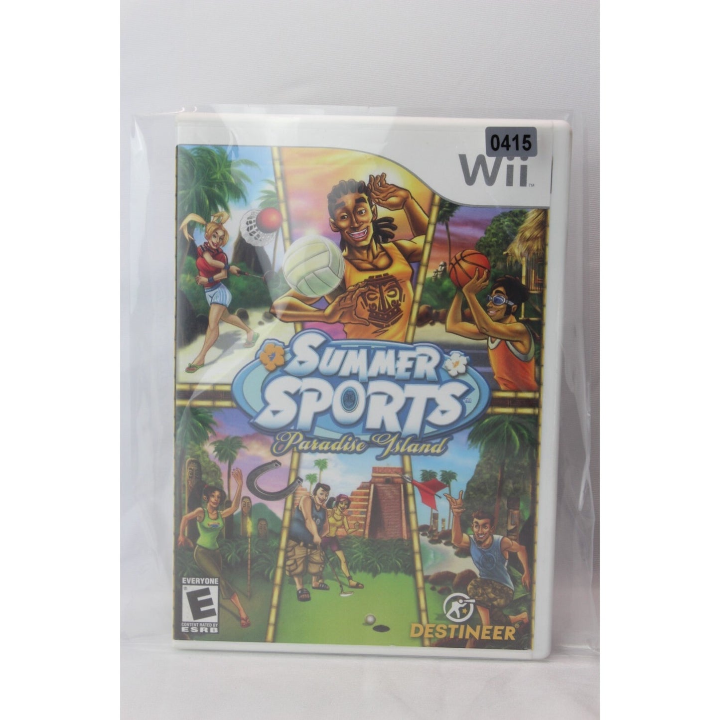 Summer Sports Paradise Island Nintendo Wii Tested Video Game Used