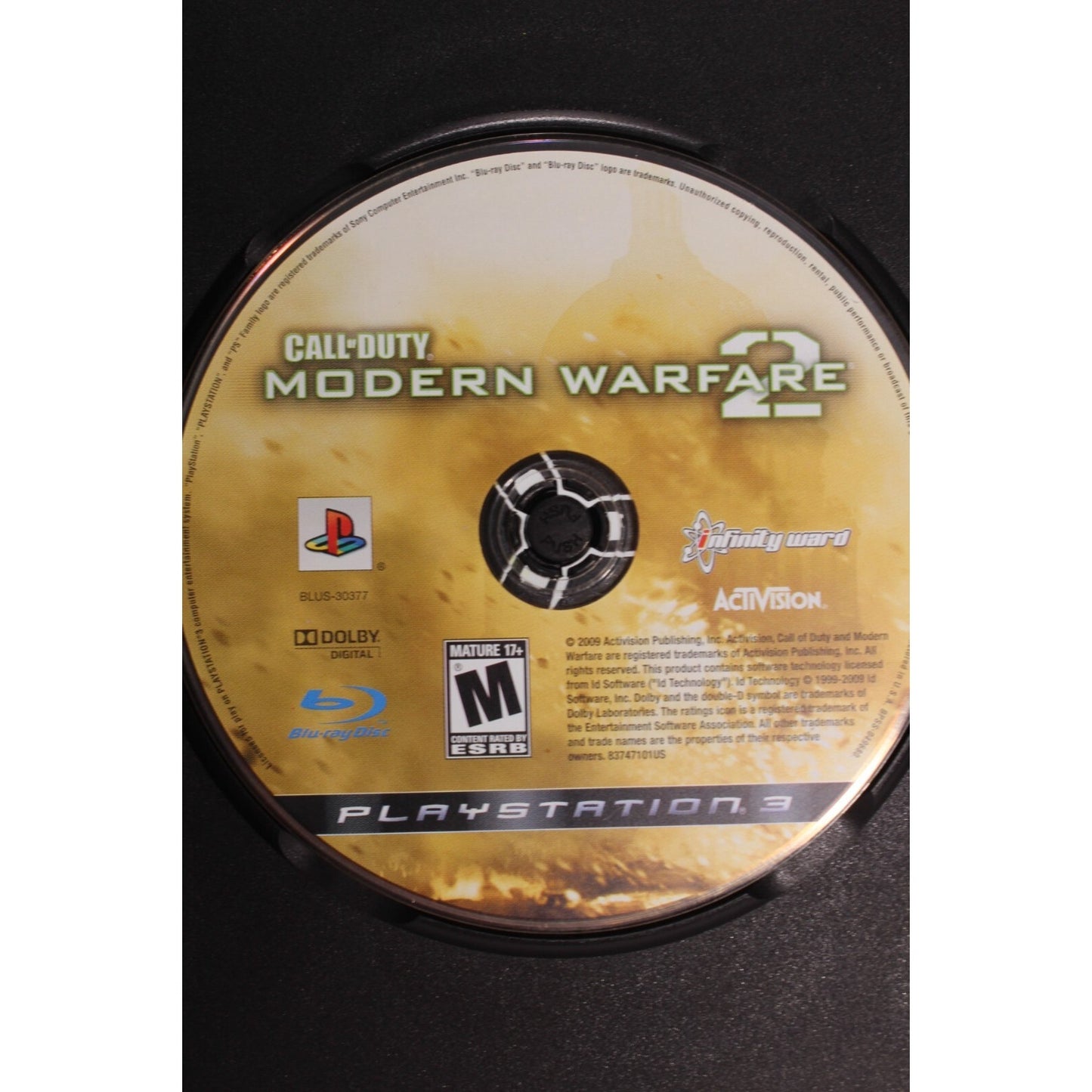Call of Duty Modern Warfare 2 COD MW2 PlayStation 3 PS3 Tested Video Game Used