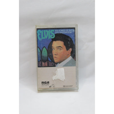 Elvis Presley His Songs Of Faith And Inspiration Cassette Tape Tested Music Used