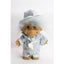 Russ #18455 “Springtime Boy” White Hair Troll Doll With Pinstripe Sailor Suit PJ