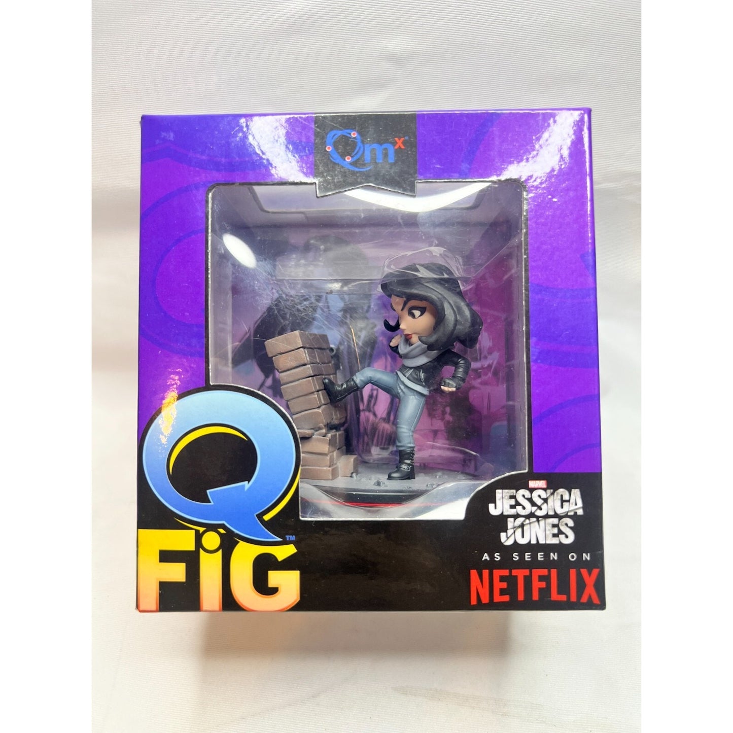 Marvel QM Q-Fig Jessica Jones Netflix Figure Loot Crate 2017 New Sealed