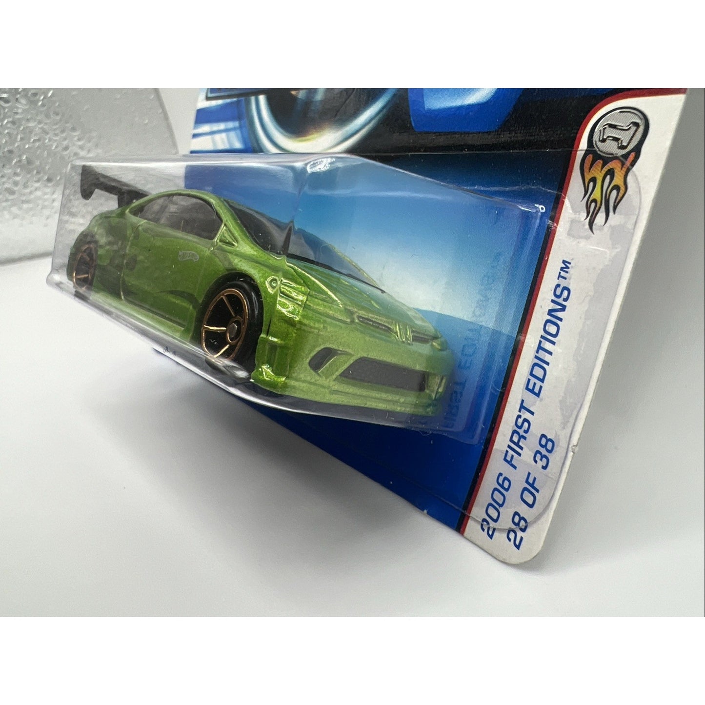 Hot Wheels 2006 First Editions #28/38 Green Honda Civic Si JDM Ultrafast Wheels