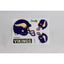 Prism Sticker 1993 NFL Vending Machine Minnesota Vikings Football Team New Old