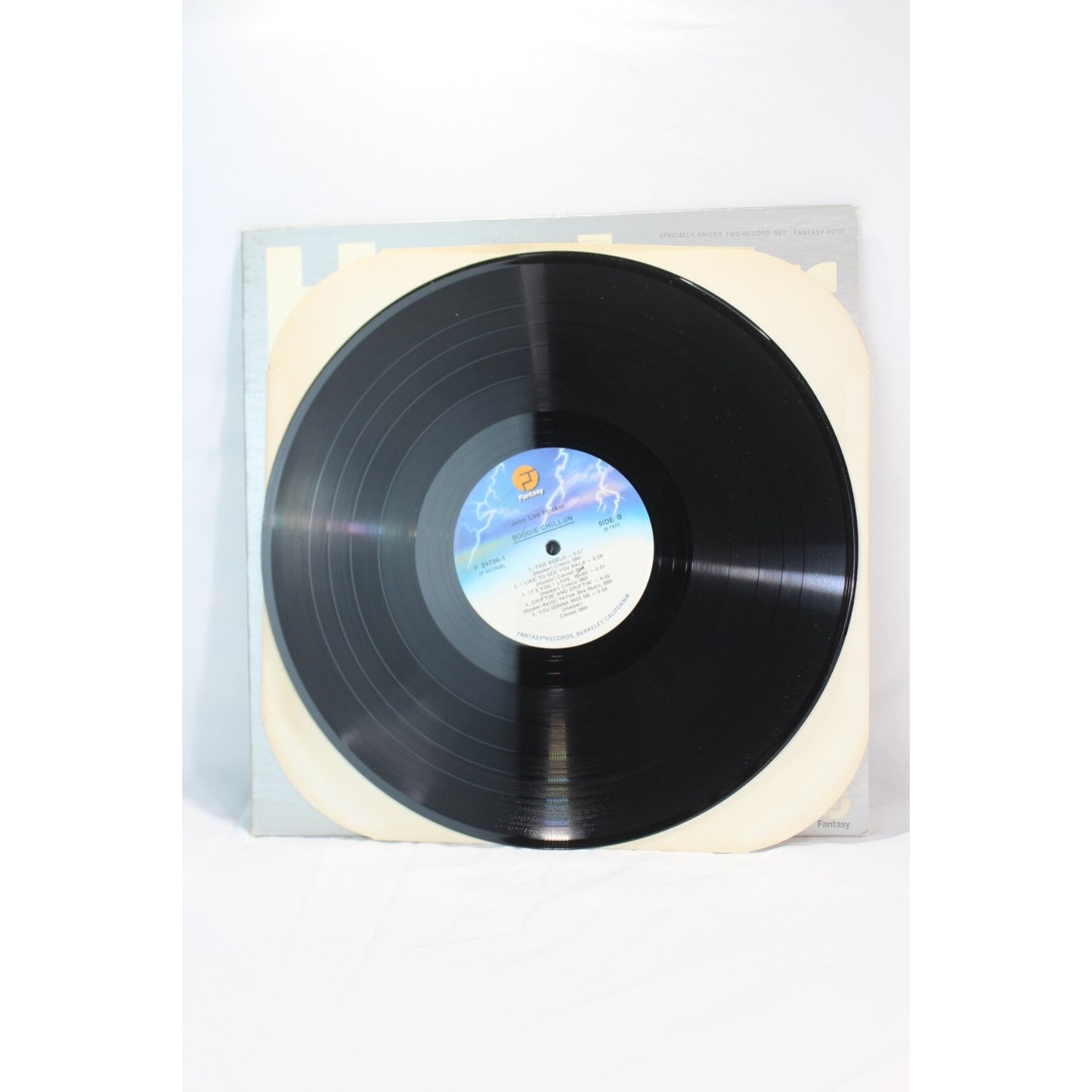 John Lee Hooker Self-Titled Record Audio Tested Video Music Album Used