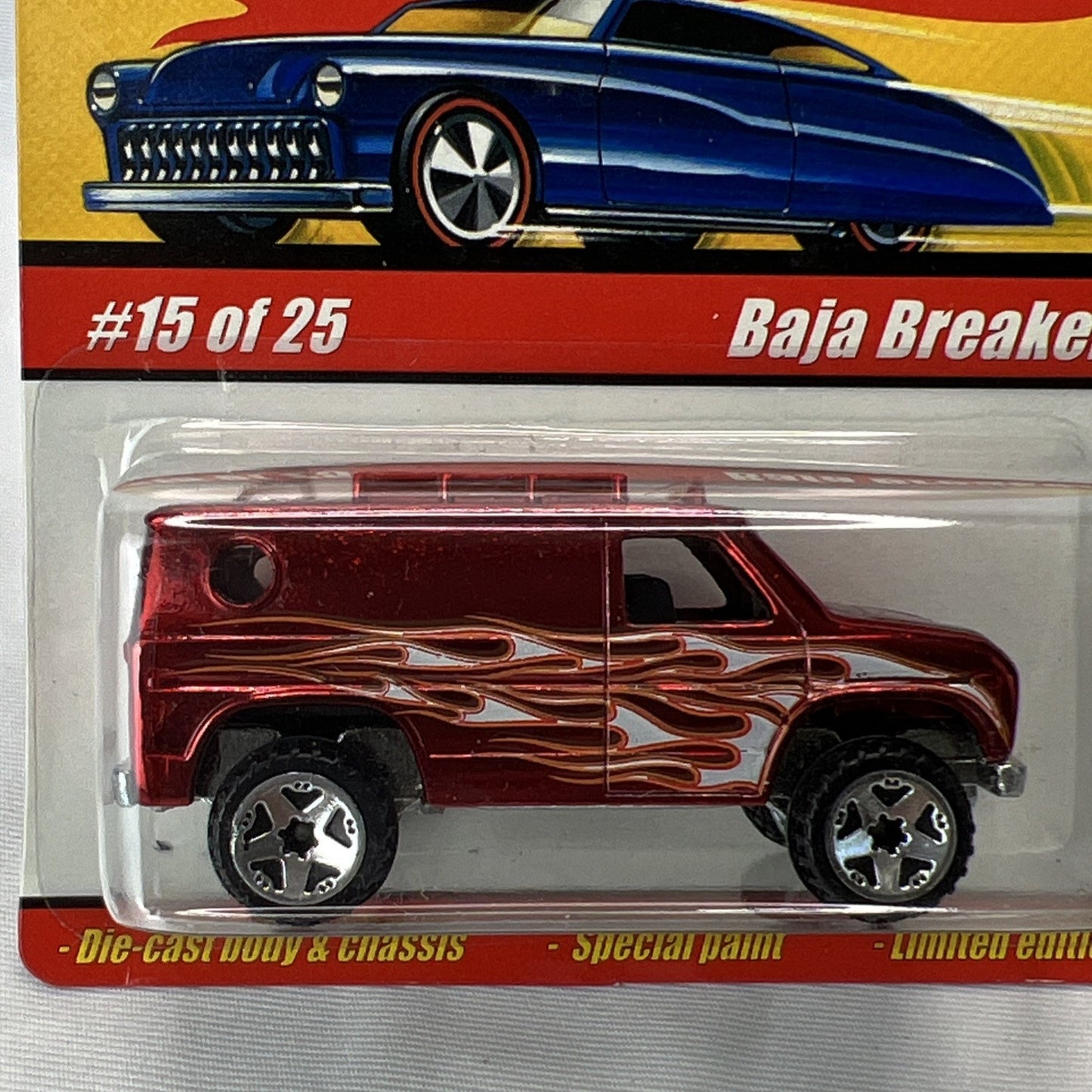 2004 Hot Wheels Classics Series 1 #15/25 Baja Breaker Van Truck Red Die Cast