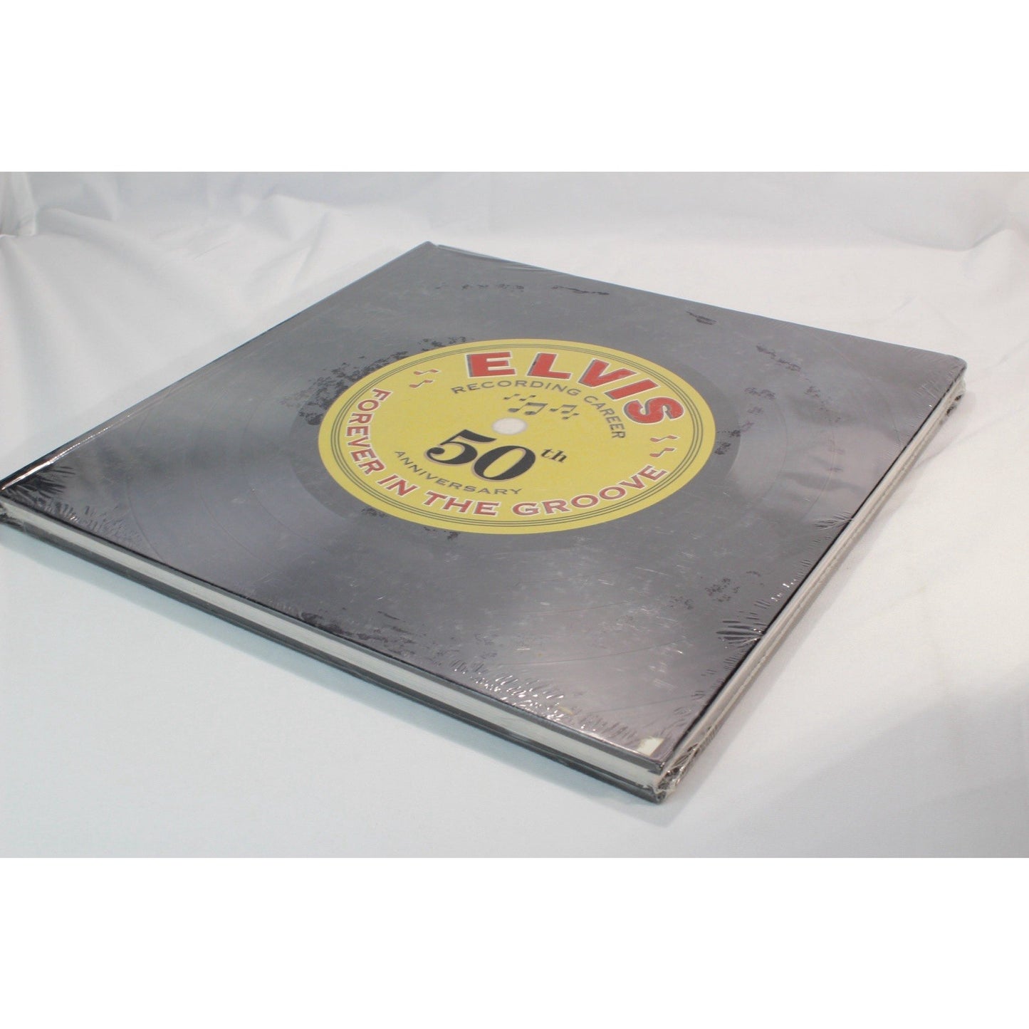 Elvis Presley Sealed FOREVER IN THE GROOVE Recording Career Hardback 50th