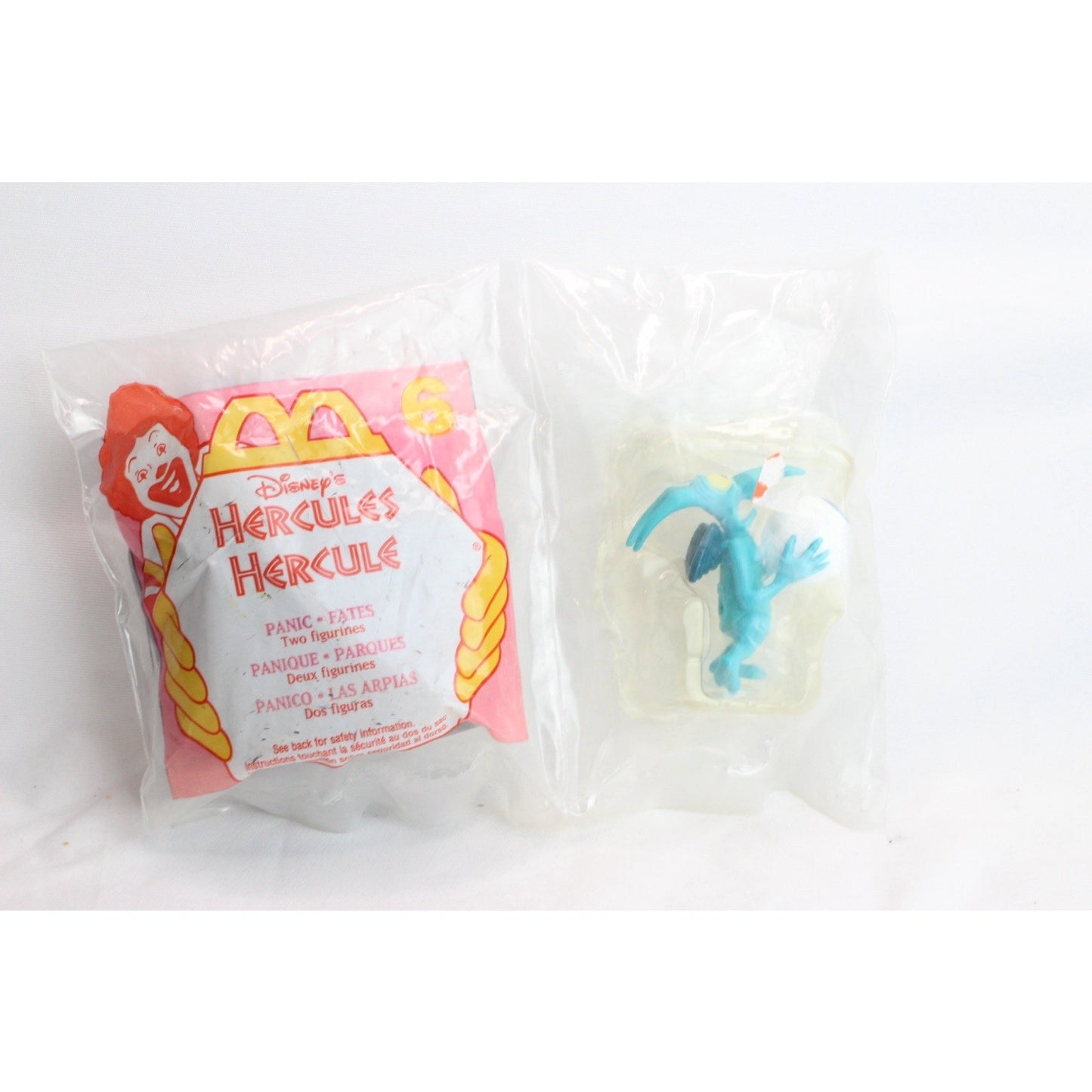 1996 Disney Hercules #6 Panic Fates And McDonald's Toy Rare Brand New