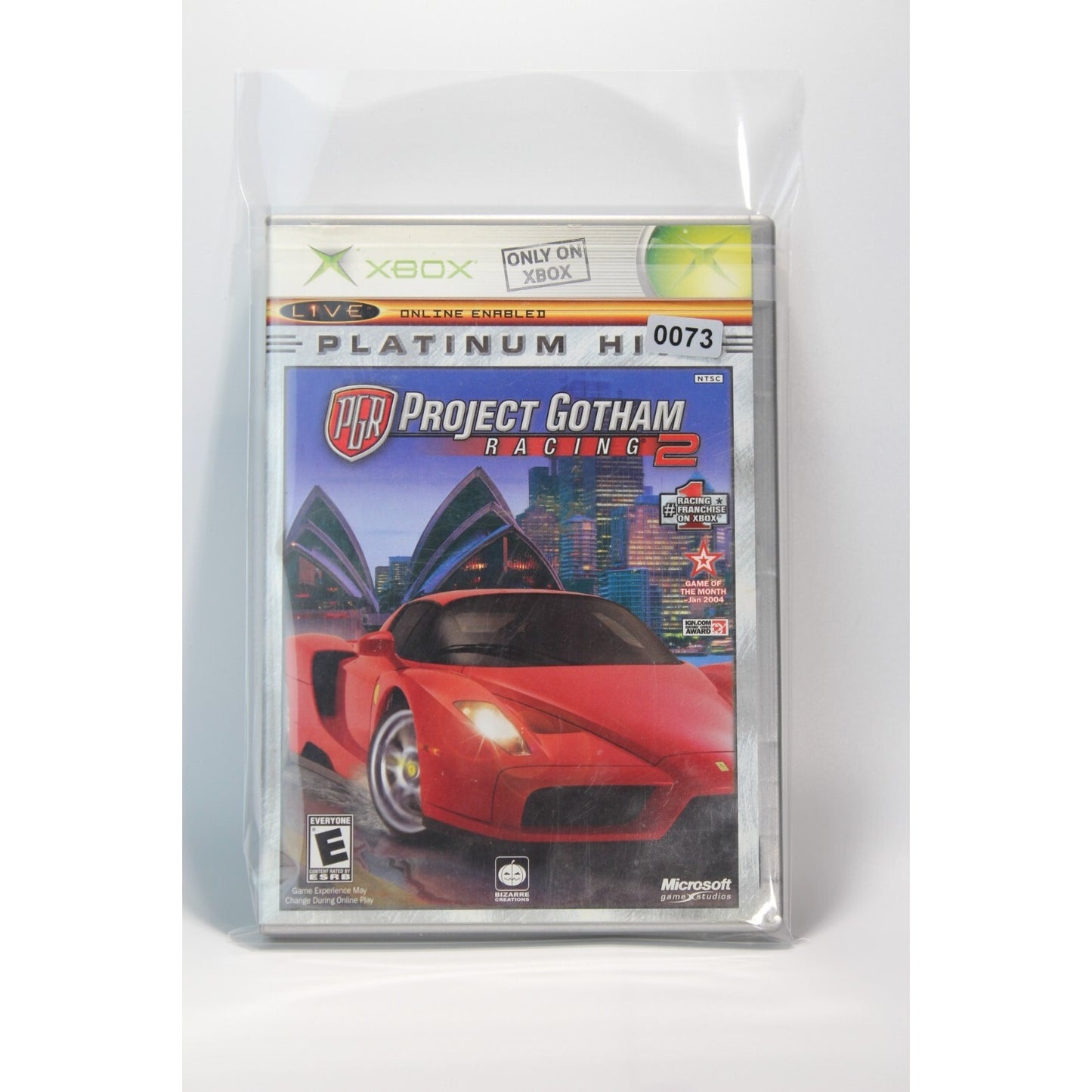 Project Gotham Racing 2 Xbox Tested Video Game Used Car Racing Game