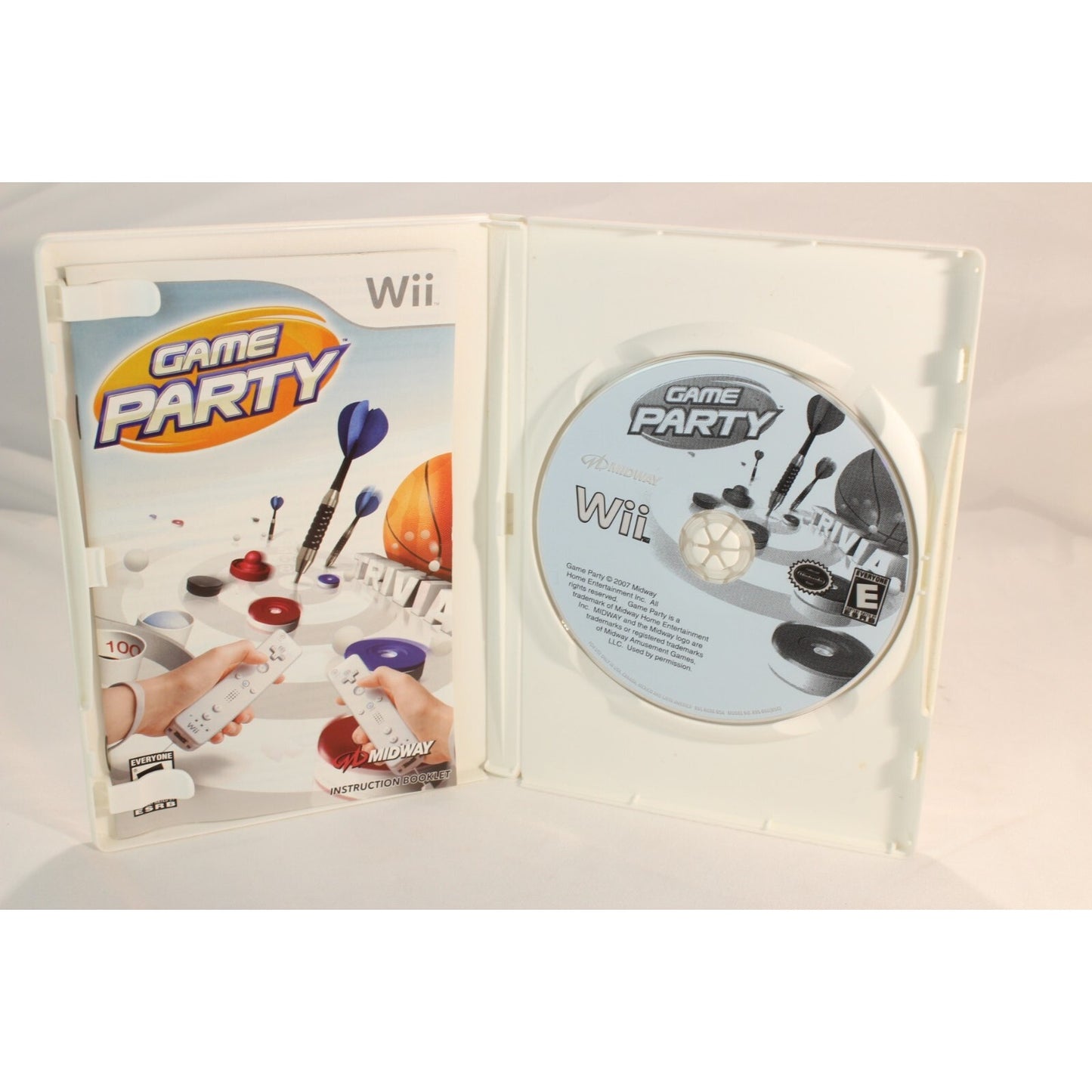 Game Party Nintendo Wii Tested Video Game Used