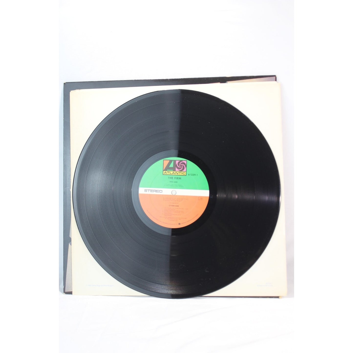 The Firm Self-Titled Record Audio Tested Video Music Album Used