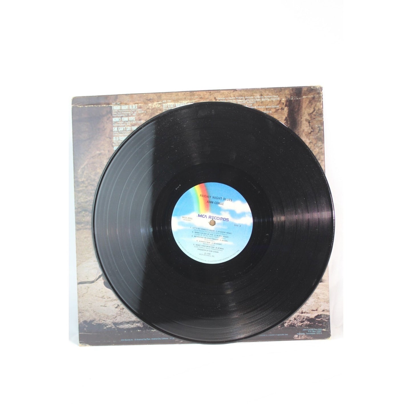 John Conlee Friday Night Blues Record Audio Tested Video Music Album Used