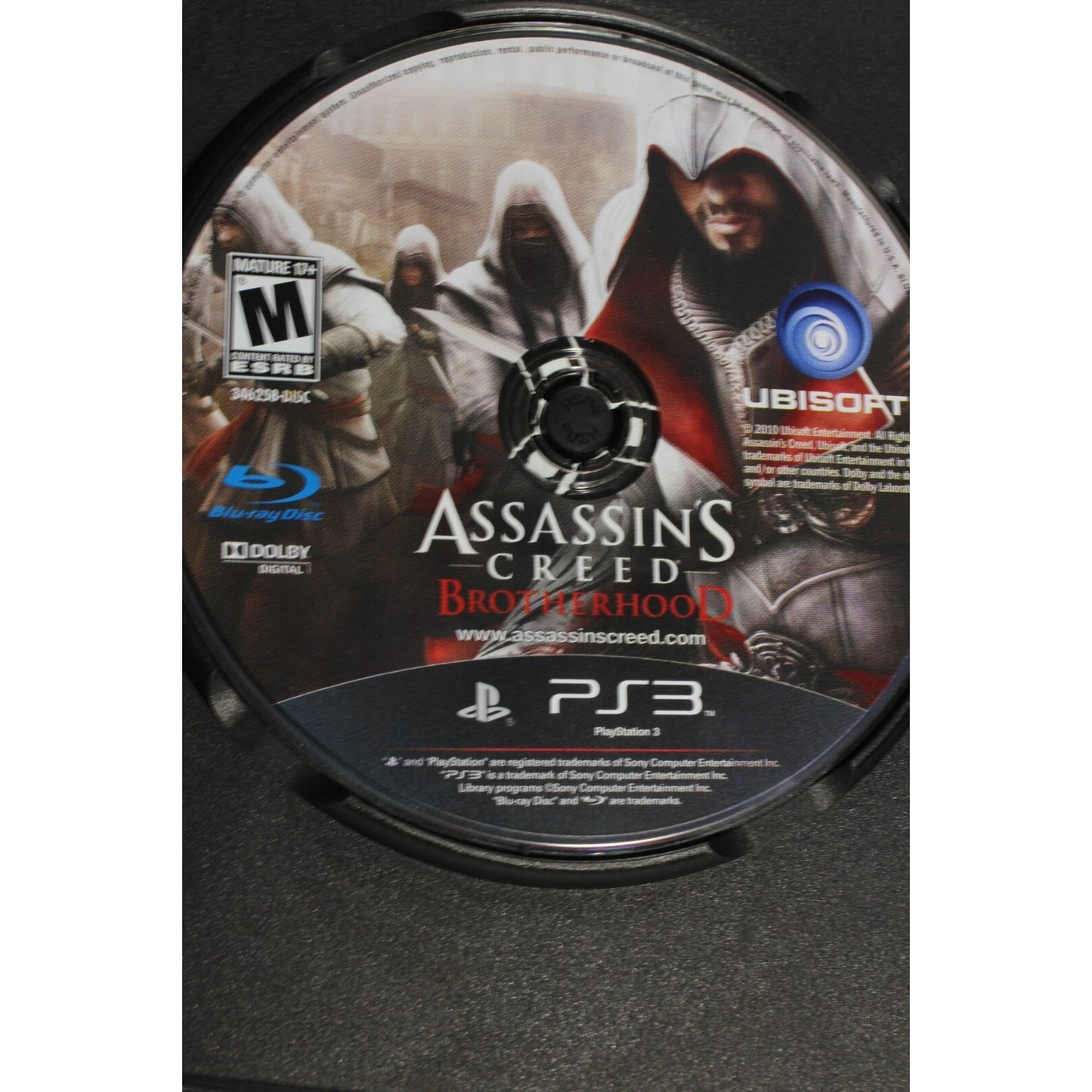 Assassin's Creed Brotherhood PS3 PlayStation 3 Tested Video Game Action Used