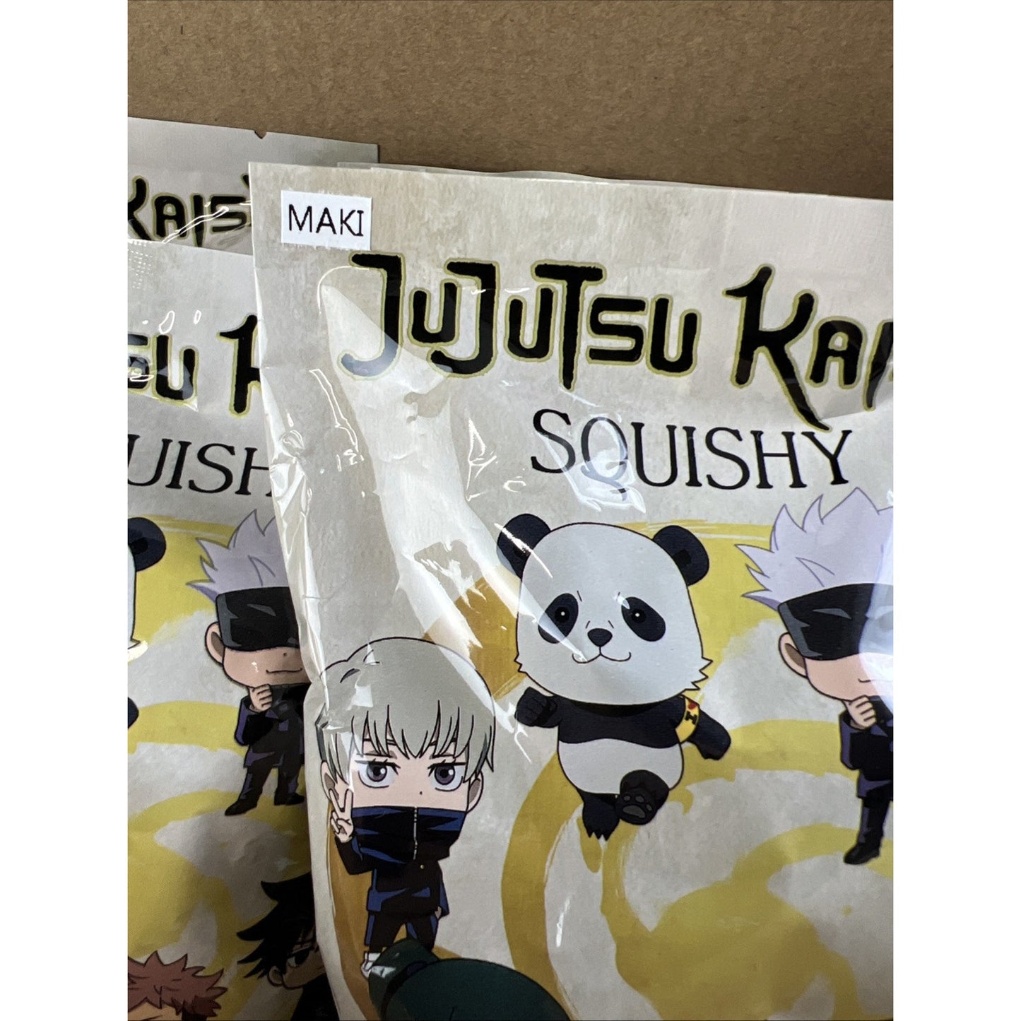 5x Jujutsu Kaisen Squishy - Anime Blind Bag Assorted Brand New With Box