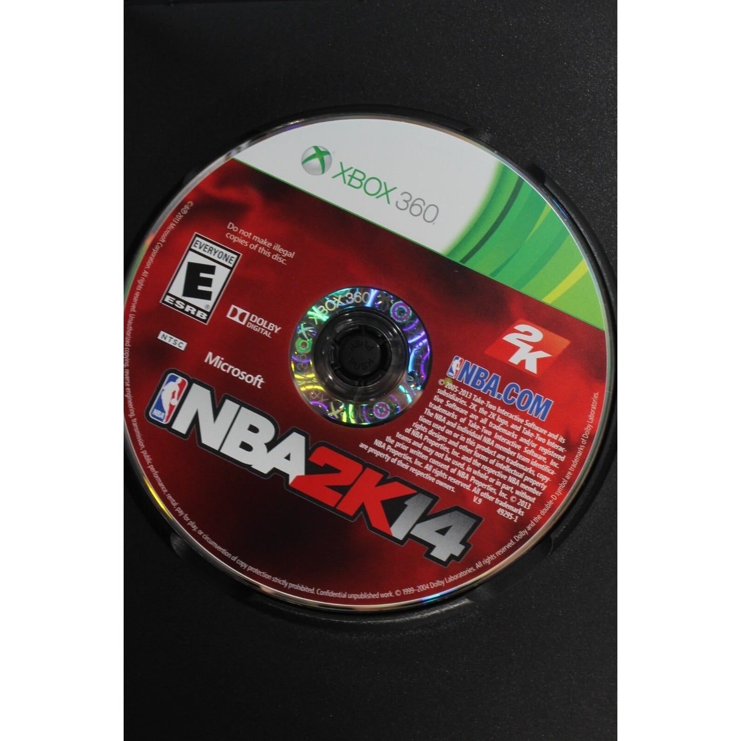 NBA 2K14 Xbox 360 Tested Video Game Used Basketball Sports Game