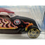 2005 Hot Wheels Mainlines 134 Black Fire Flame Phaeton Gold Wheels Diecast New
