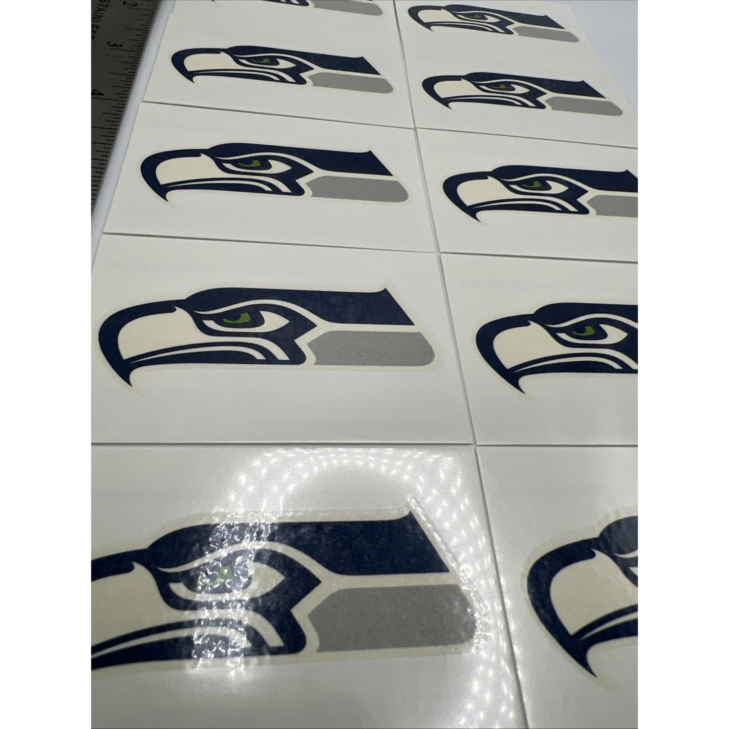 NFL Seattle Seahawks Temporary Tattoo 10 Face Body Tattoos Football Super Bowl
