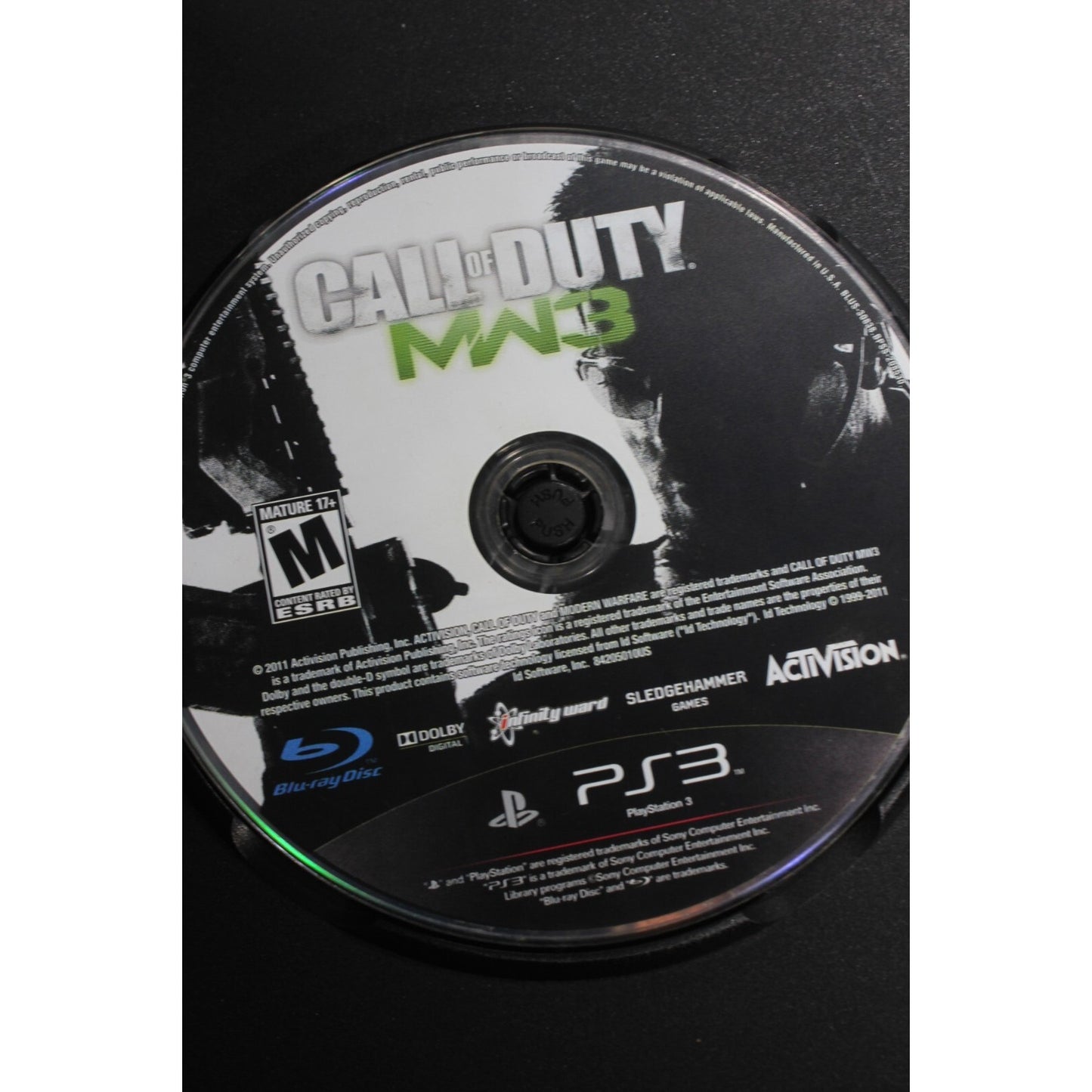 Call of Duty Modern Warfare 3 COD MW3 PlayStation 3 PS3 Tested Video Game Used