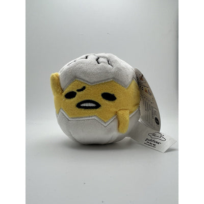 Gudetama The Lazy Egg Cracked Shell Egg Plush 3.5 Inch Rare Collectible New