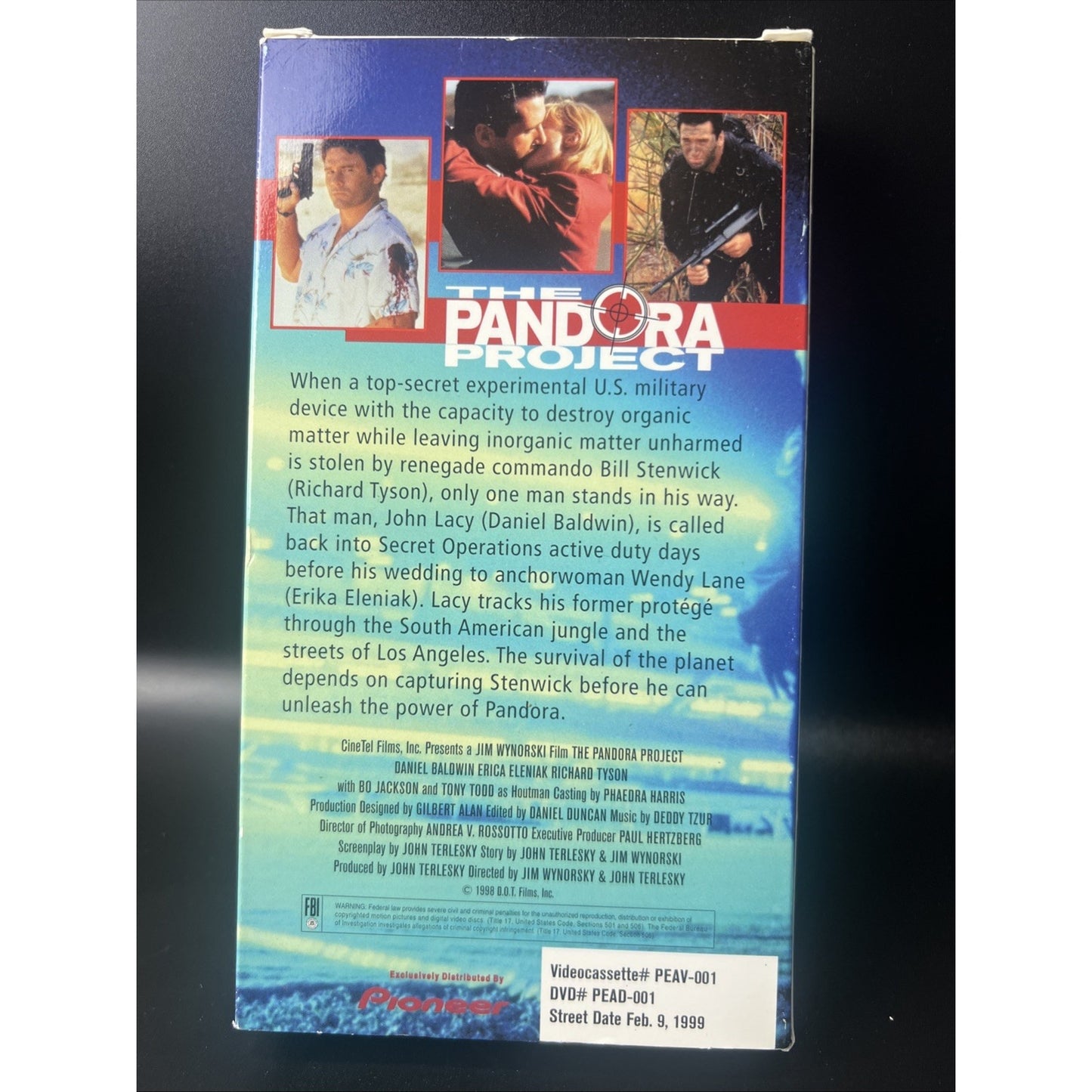 The Pandora Project (VHS, 1999) Promo Promotional Use Only Demo Tape Rare