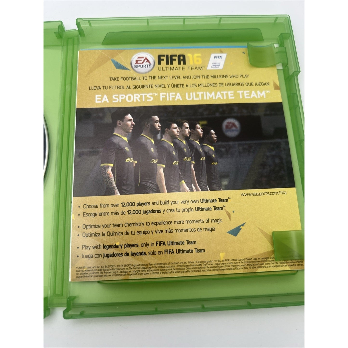 FIFA 16 Standard Edition (Xbox One, 2016) Complete In Case With Inserts Tested