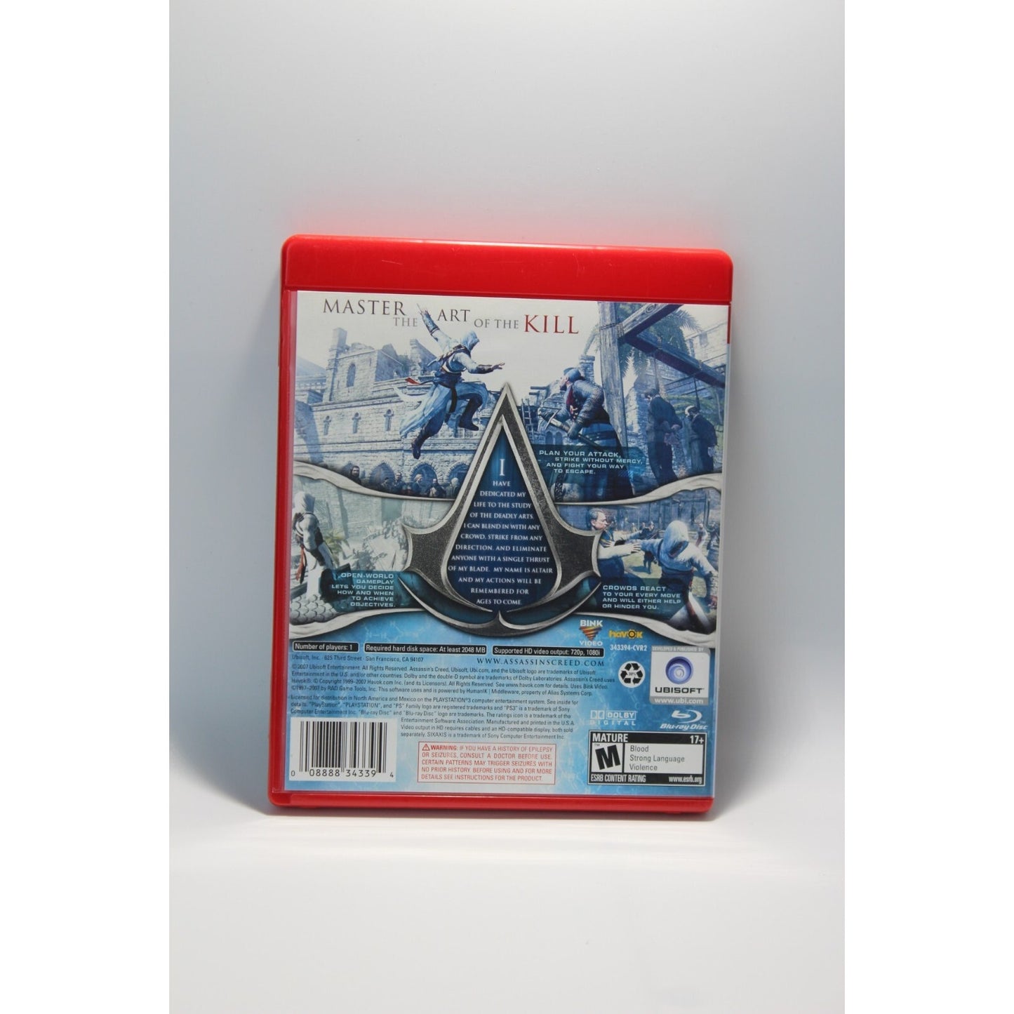 Assassin's Creed Greatest Hits PlayStation 3 AC PS3 Tested Video Game Used