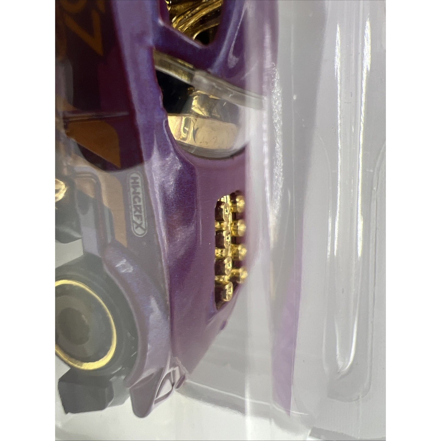 Hot Wheels 57th Anniversary Muscle And Blown #5 Purple Gold Race Car Model