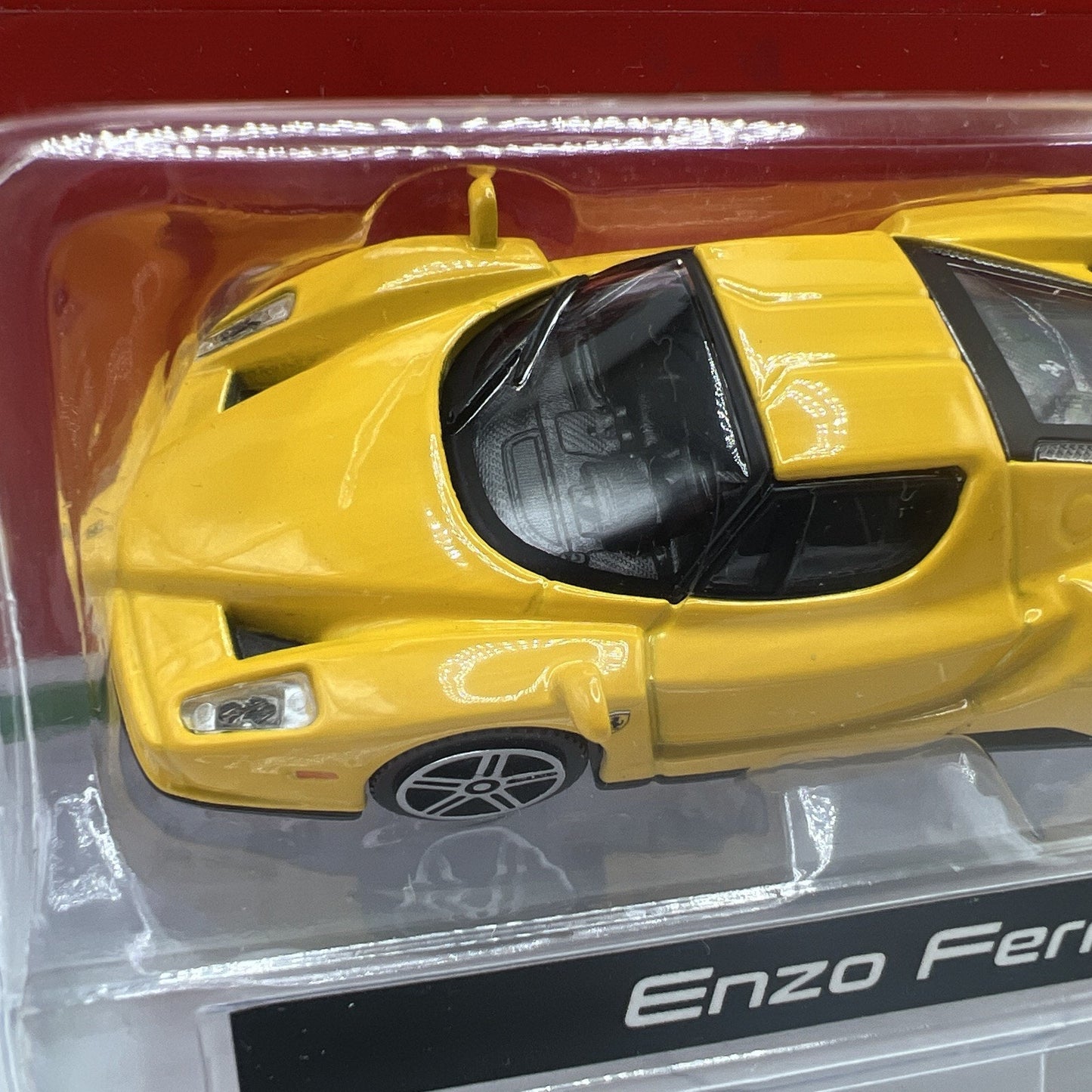 Burago 1/43 Race and Play Enzo Ferrari Rare Yellow Die Cast Toy Model Car New