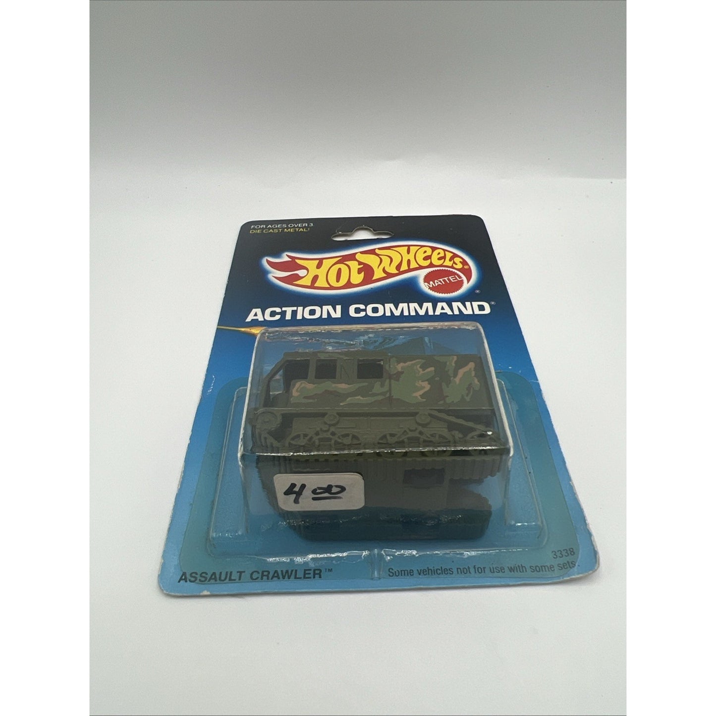 Hot Wheels Action Command Big Bertha HTF Green Moc 1989 Collectors Series VTG