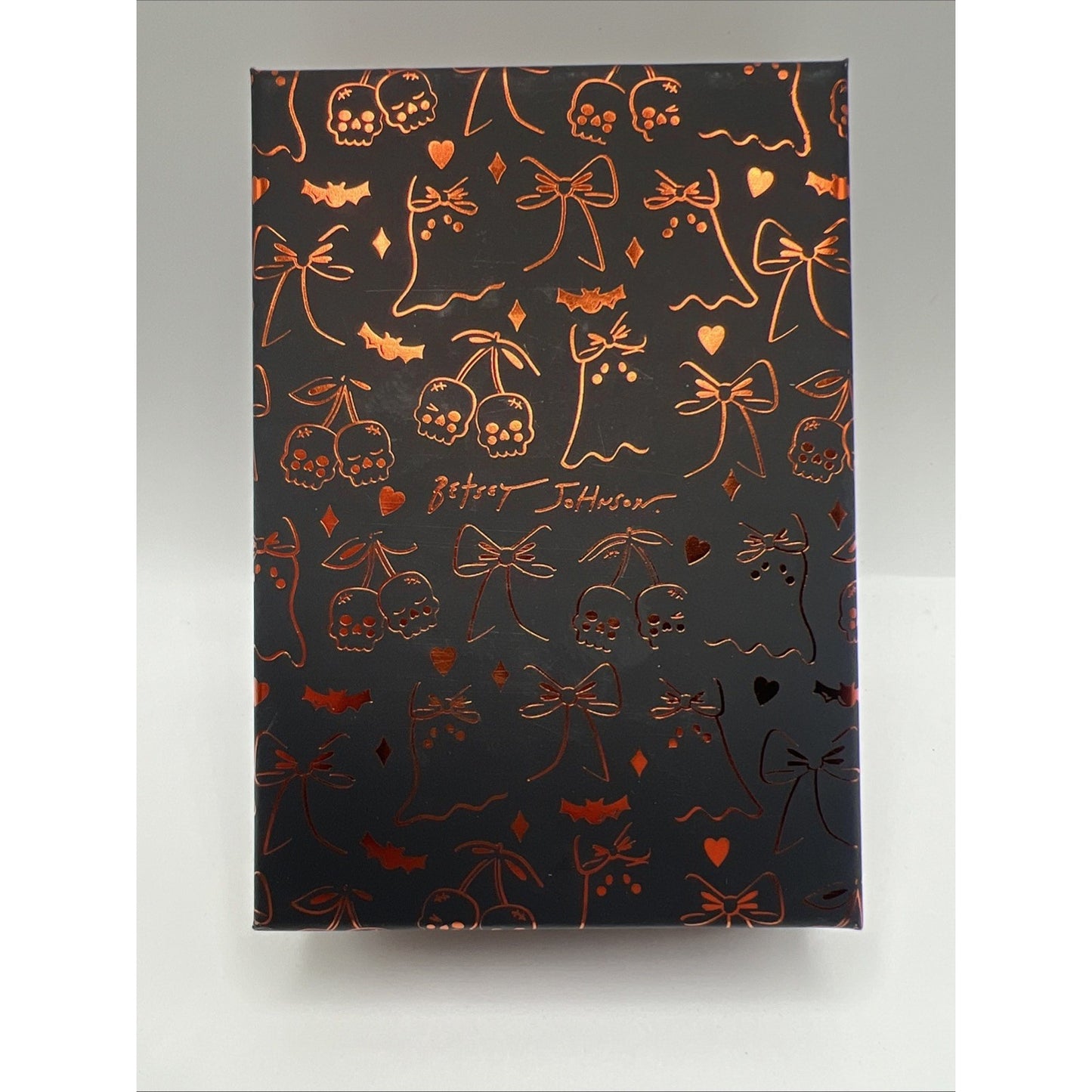 Betsey Johnson Green Ghost Witch With Crystal Bag Charm Halloween Keychain