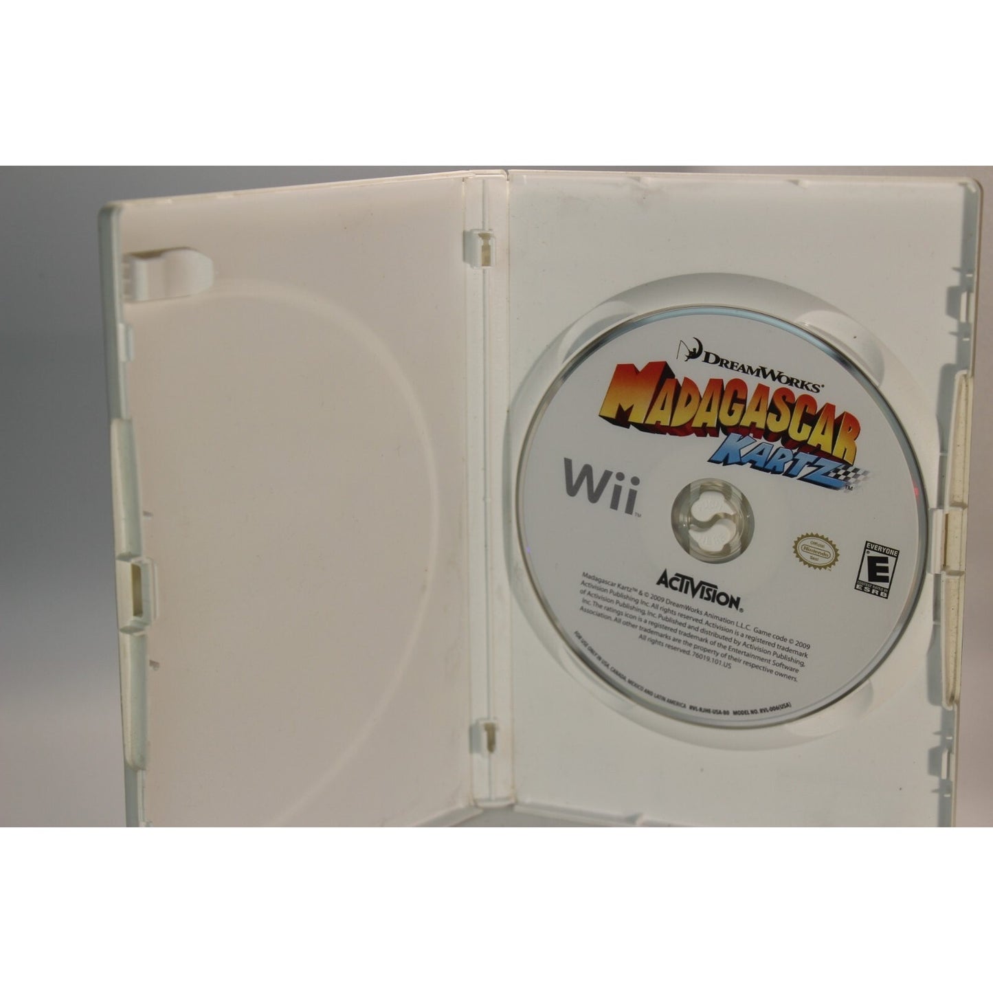 Madagascar Kartz Nintendo Wii Tested Video Game Used