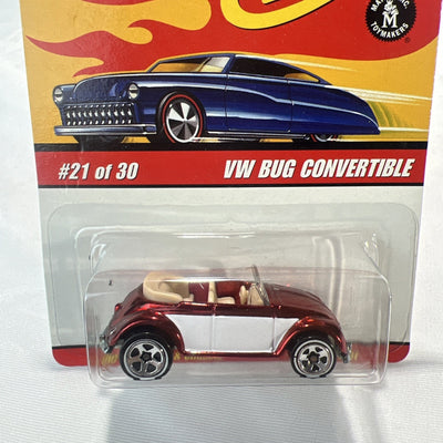 Hot Wheels Classics Series 2 VW Volkswagen Bug Convertible 21/30 Rare Red