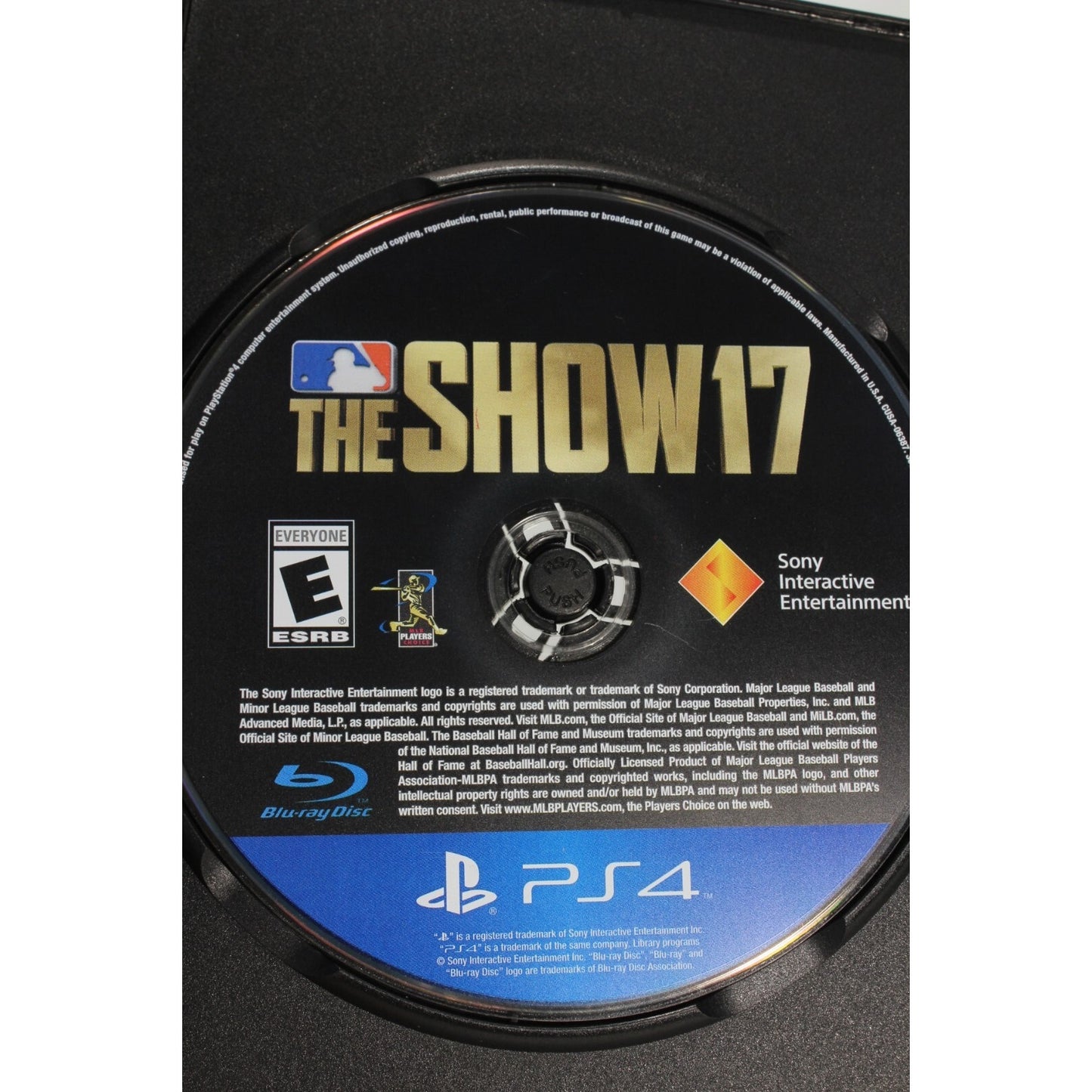 MLB The Show 17 PlayStation 4 PS4 Tested Video Game Used Baseball Sports Game