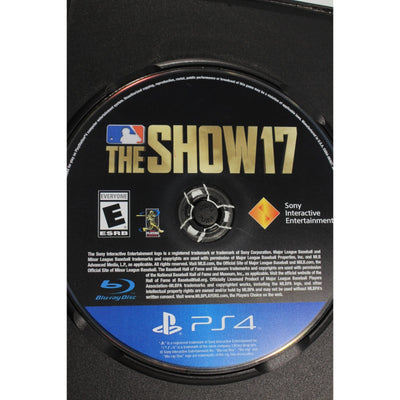 MLB The Show 17 PlayStation 4 PS4 Tested Video Game Used Baseball Sports Game