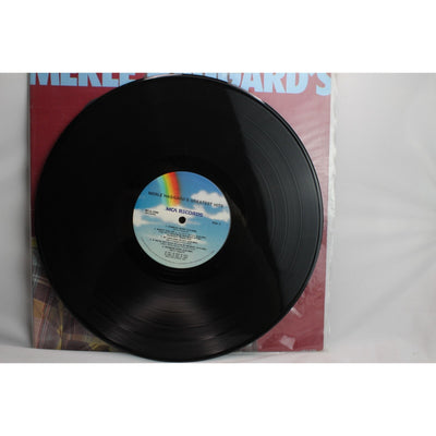 Merle Haggard Greatest Hits Vinyl Record Tested Classic Country Album Used