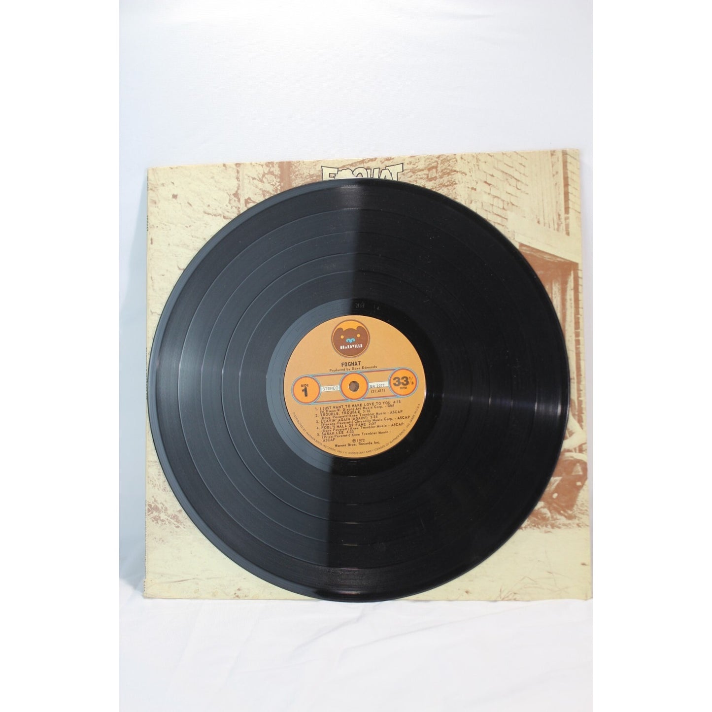 Foghat Self-Titled Record Audio Tested Video Music Album Used