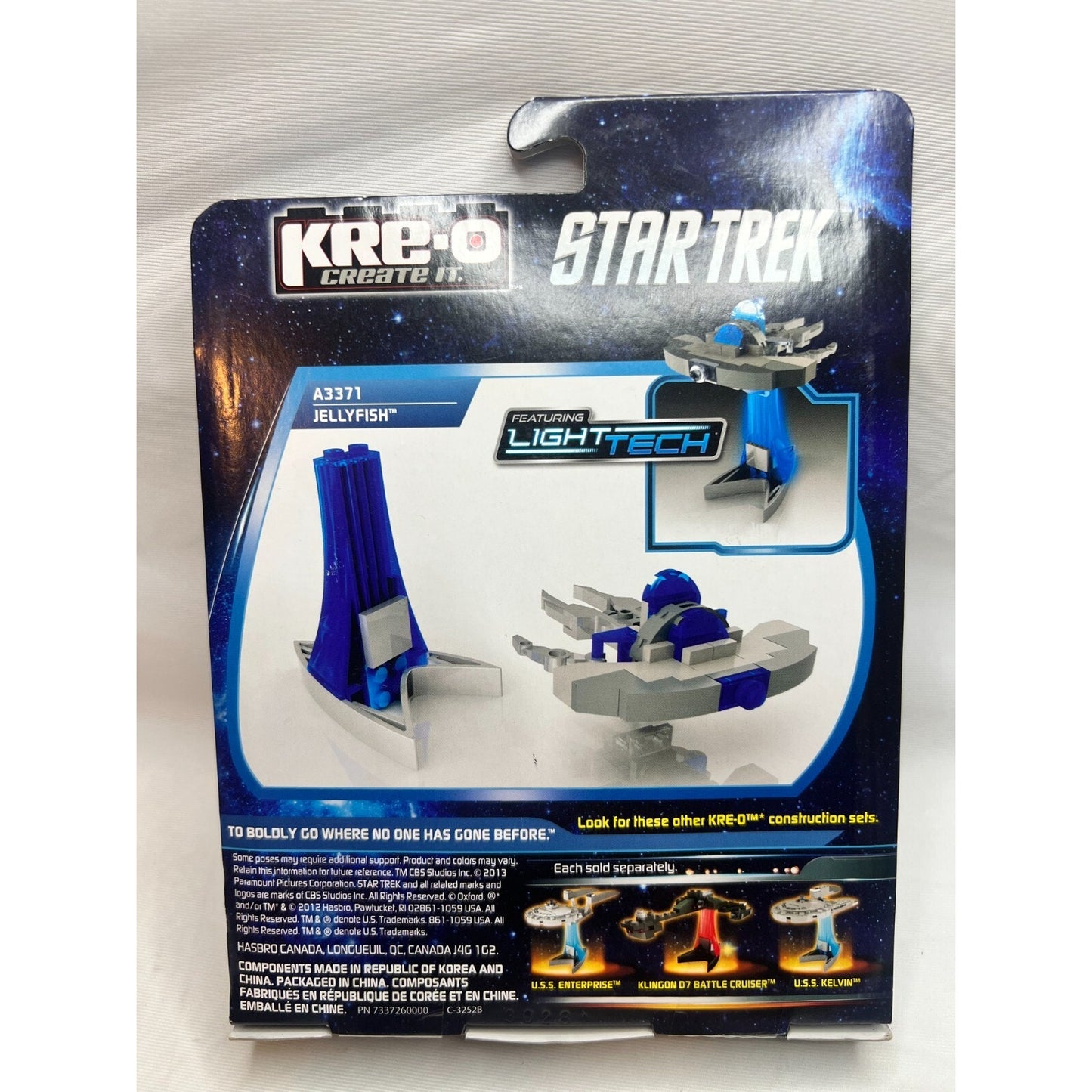 Star Trek KRE-O Light Tech Jellyfish Hasbro 42 Pieces New Sealed