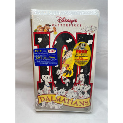 Disney's 101 Dalmatians VHS Masterpiece Collection New Sealed 1999