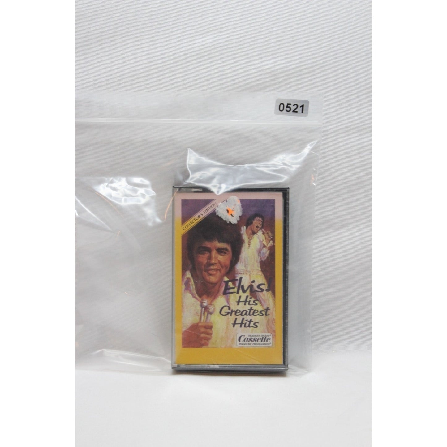 Elvis His Greatest Hits Cassette Tape Collectors Edition Tested Music Used