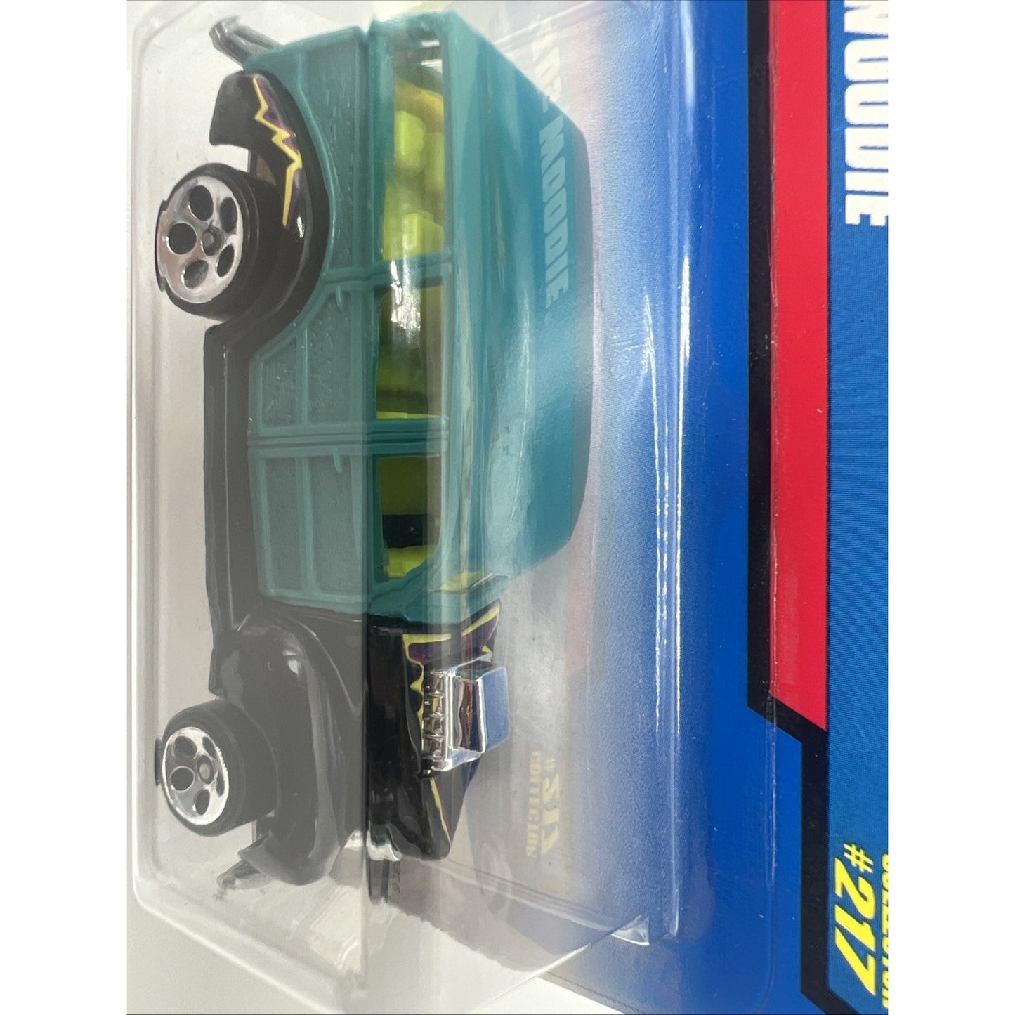 Hot Wheels 1998 Mainline Release #217 '40s Woodie Aqua Black Blue Diecast SUV