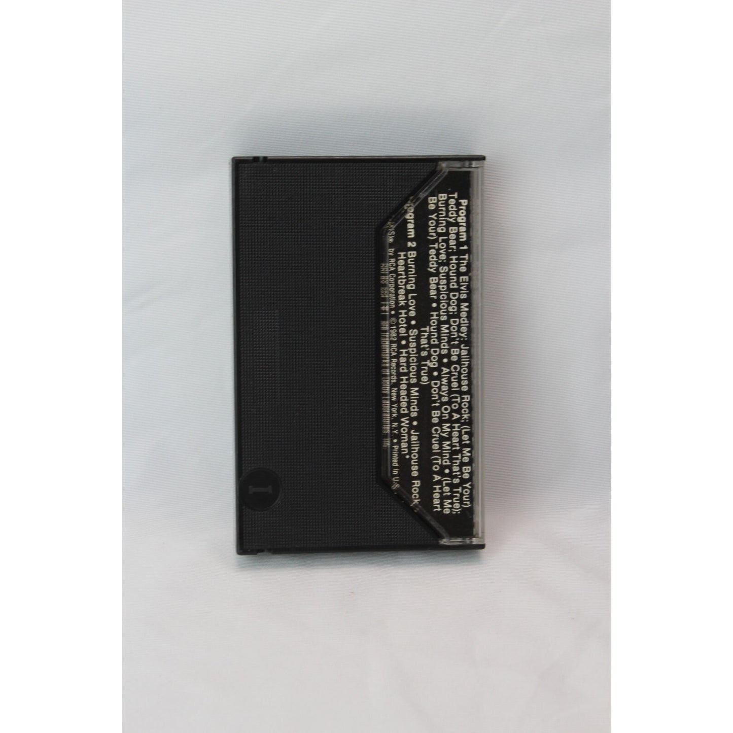 Elvis Presley The Elvis Medley Cassette Tape Tested Music Used