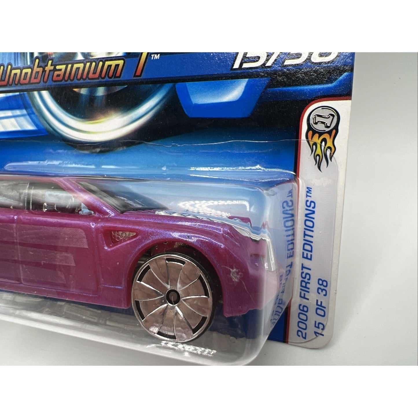 2006 Hot Wheels Unobtainium 1 Purple First Edition Rare Die Cast Car