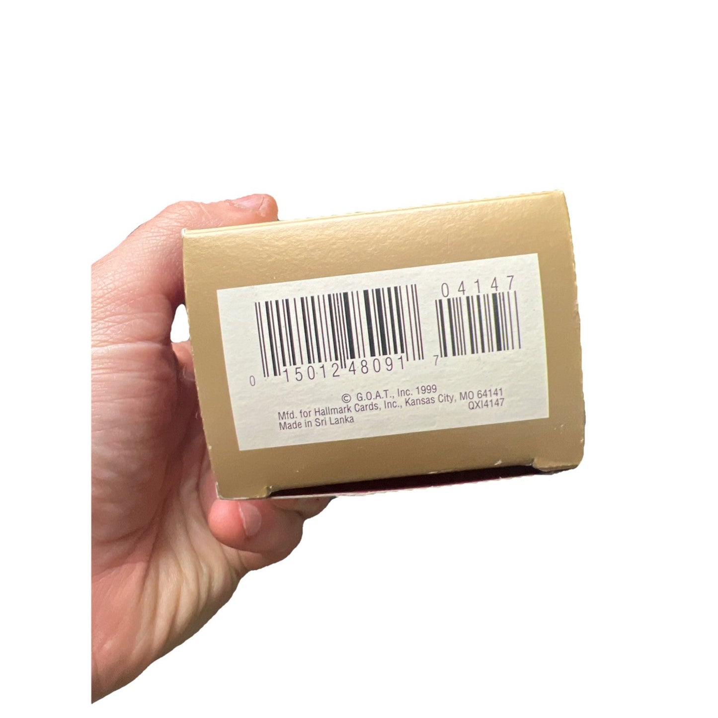 MUHAMMAD ALI - Hallmark Keepsake Ornament Vintage Rare Christmas Boxing