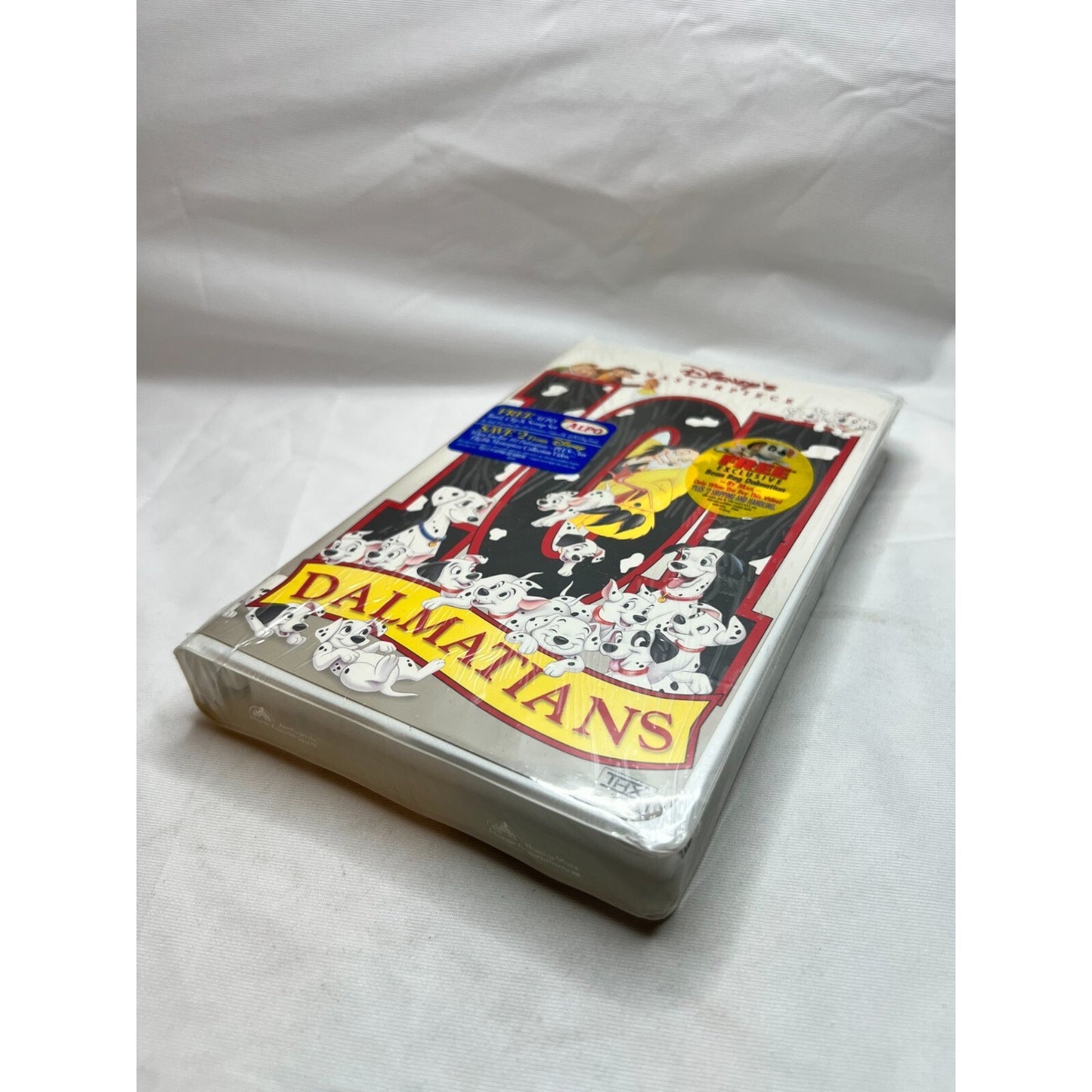 Disney's 101 Dalmatians VHS Masterpiece Collection New Sealed 1999