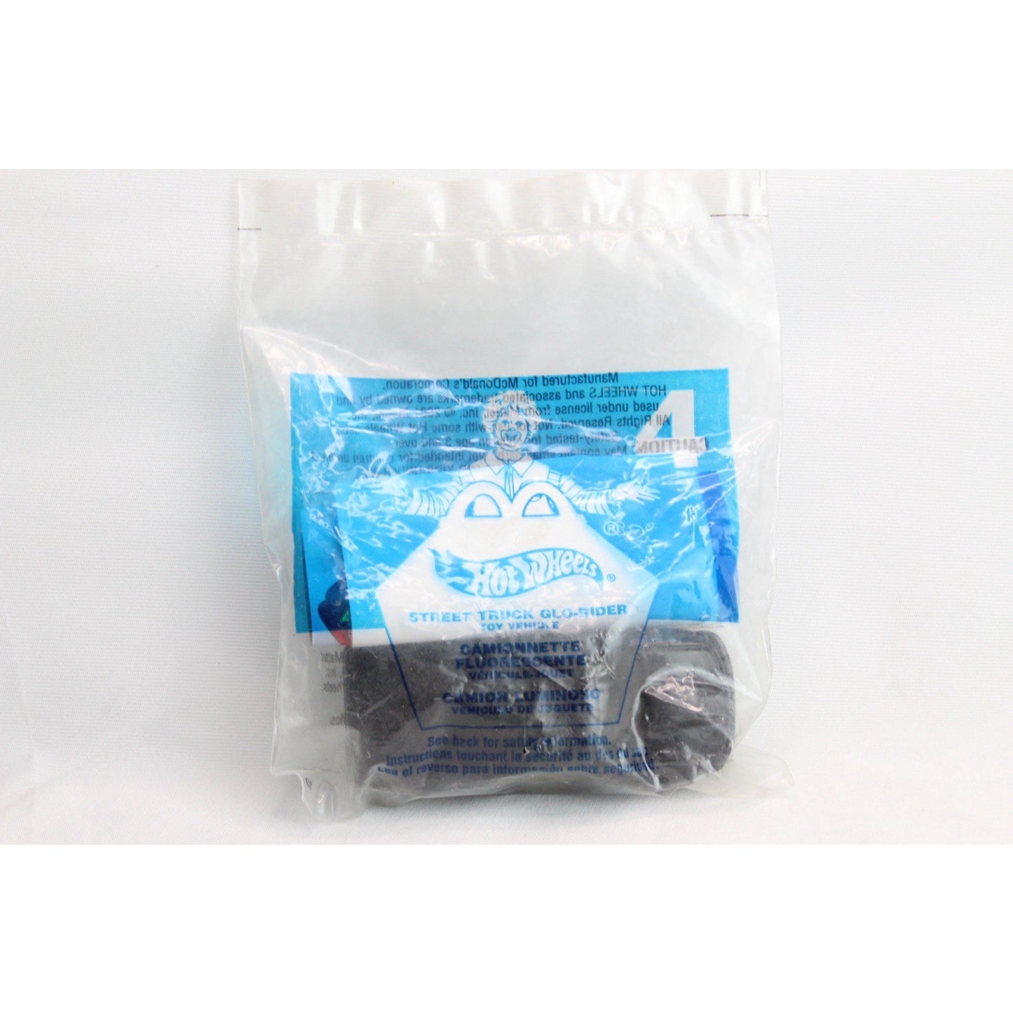 2001 McDonalds Happy Meal Hot Wheels #4 Street Truck Glo-Rider Toy Sealed New