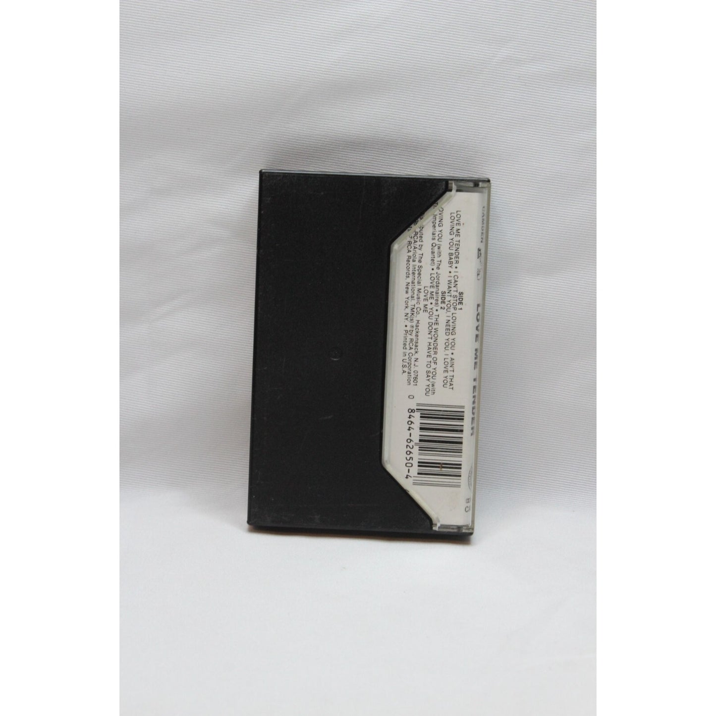 Elvis Presley Love Me Tender Cassette Tape Tested Music Used