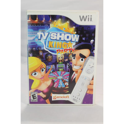 TV Show King Party Nintendo Wii Tested Video Game Used